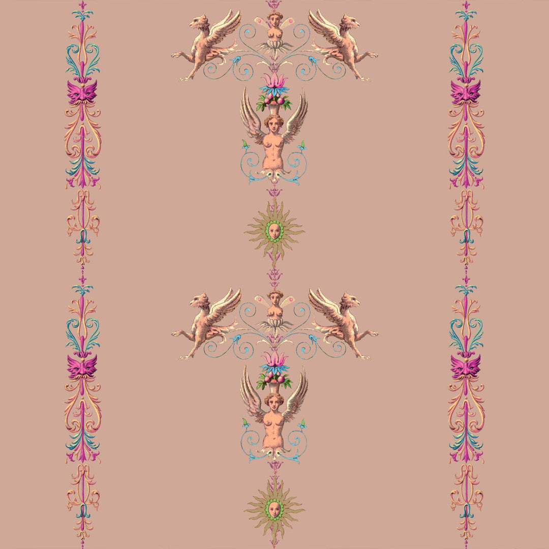 Angels and Suns Salmon Wallpaper