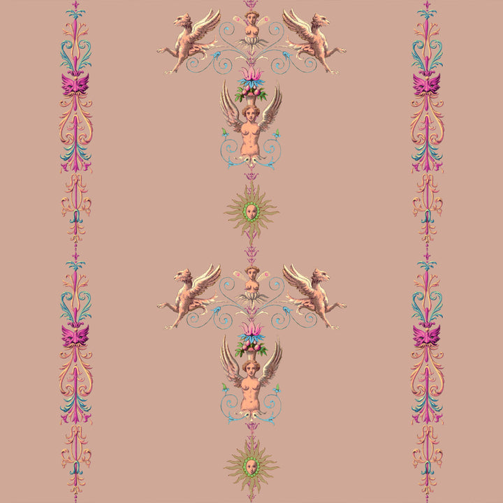 Angels and Suns Salmon Wallpaper