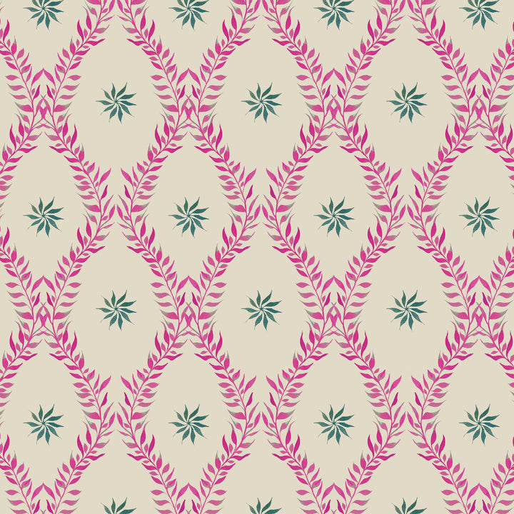 Belle French Rose Wallpaper