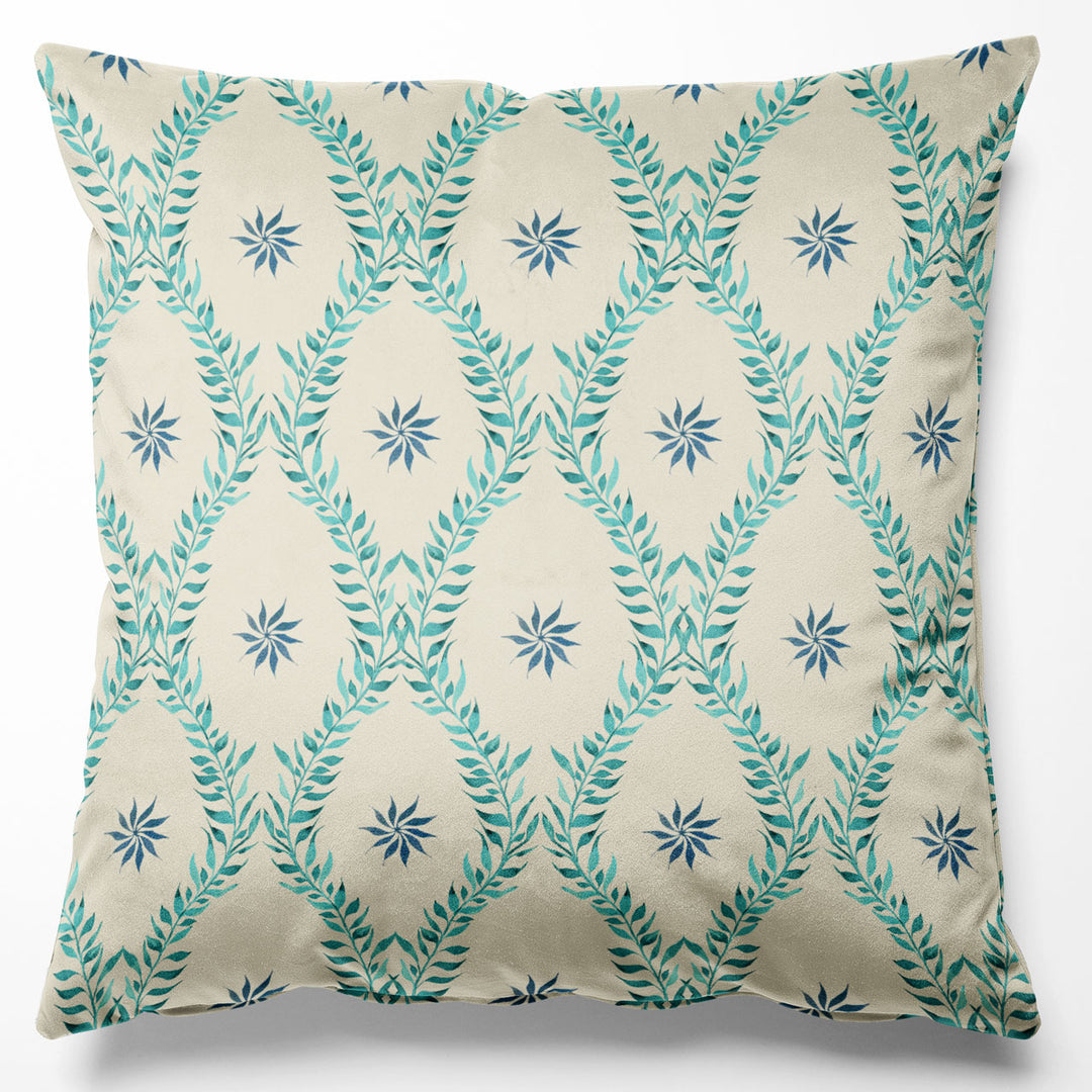 Belle Teal Cushion