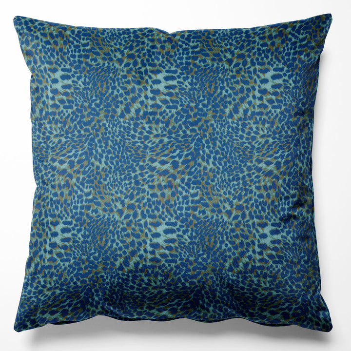 Leopard Blueberry Crush Velvet Cushion
