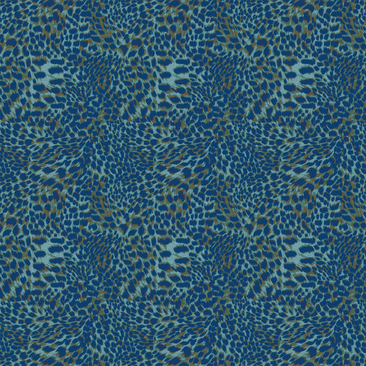 Leopard Blueberry Crush Velvet Cushion