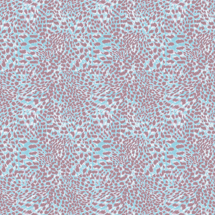 Leopard Ice Blue Wallpaper