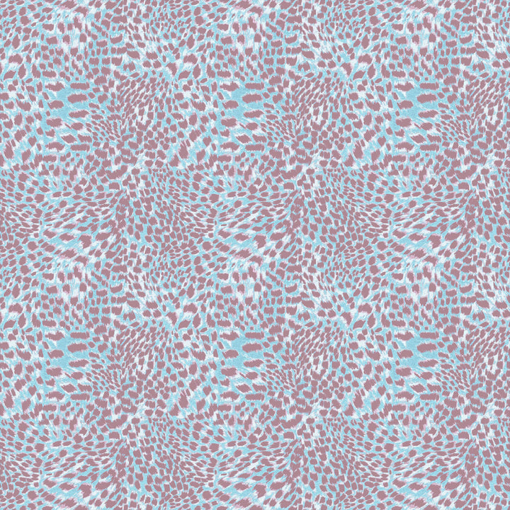 Leopard Ice Blue Wallpaper