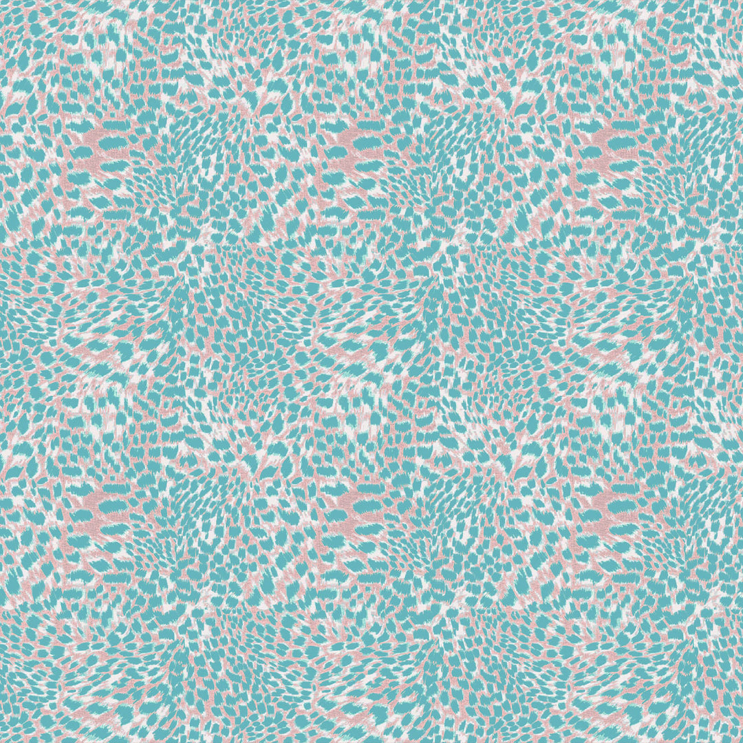 Leopard Peach Sorbet Wallpaper