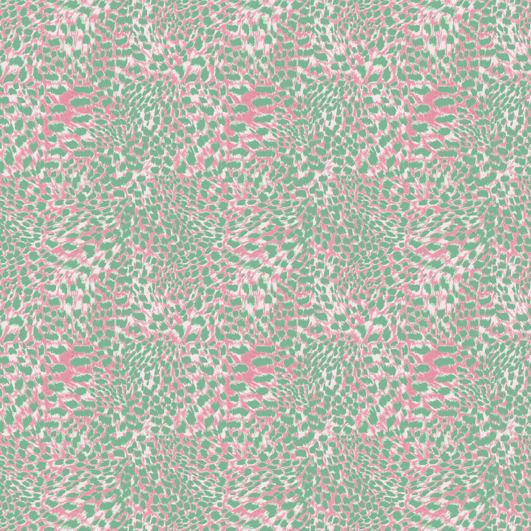 Leopard Pink Sorbet Velvet Cushion