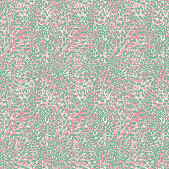 Leopard Pink Sorbet Velvet Cushion