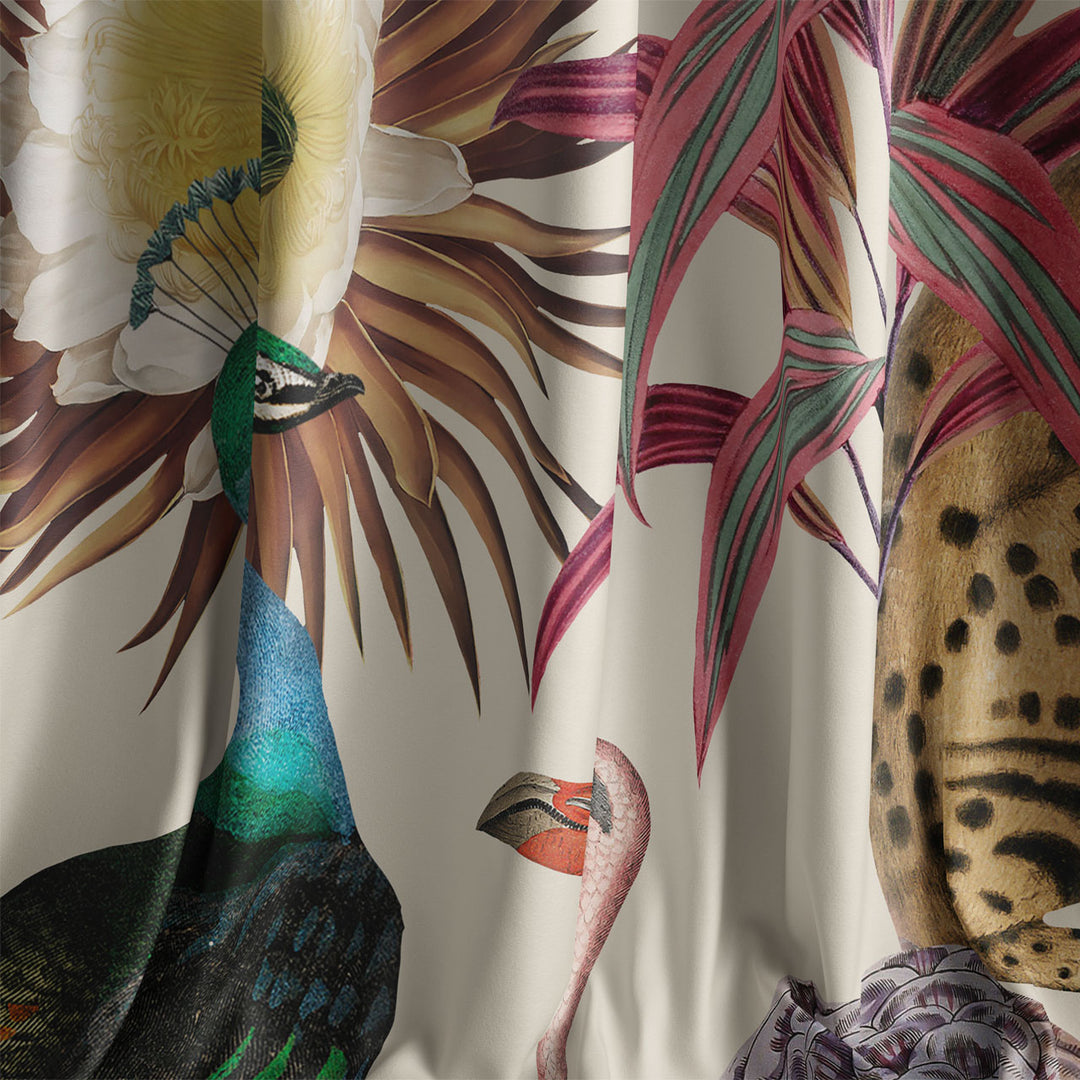 Les Plumes Ivory Recycled Velvet