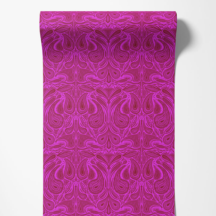 Margaux Fuchsia Wallpaper