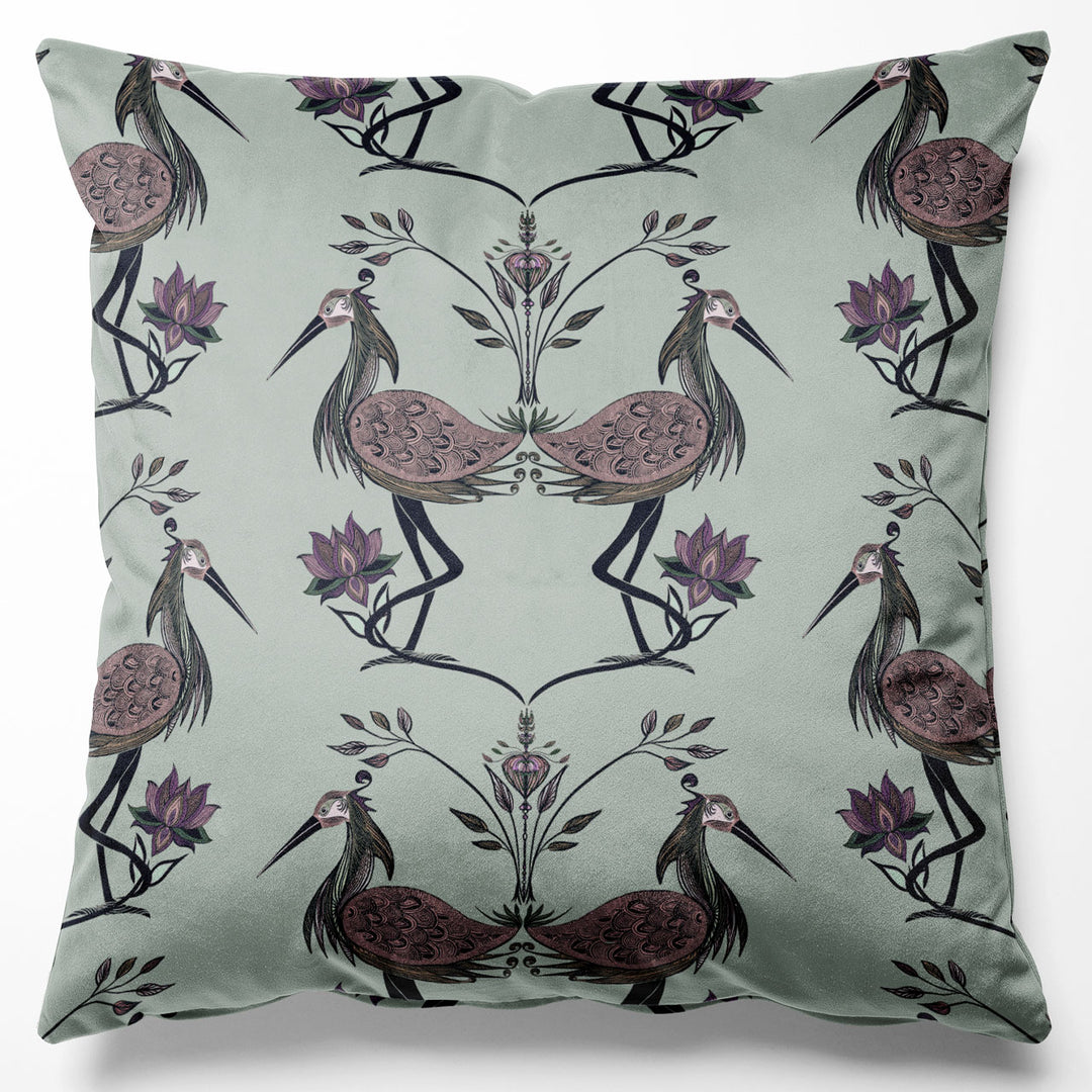 Lotus Pistachio Cushion