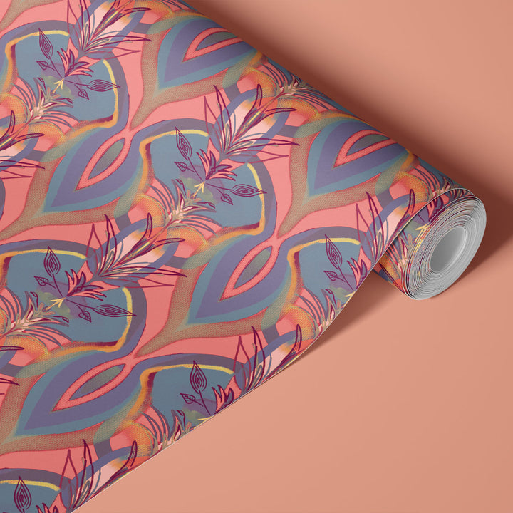 Soltar Dusky Pink Wallpaper