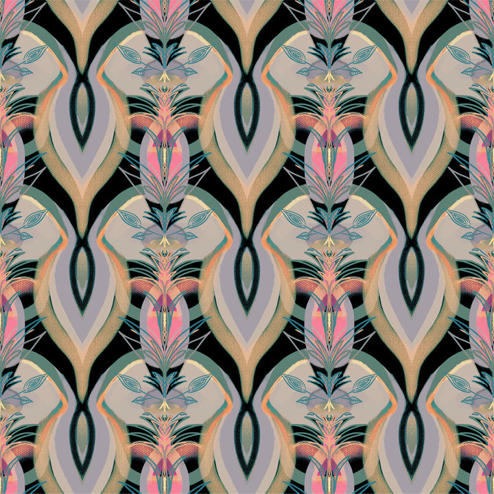 Soltar Ink and Pink Wallpaper