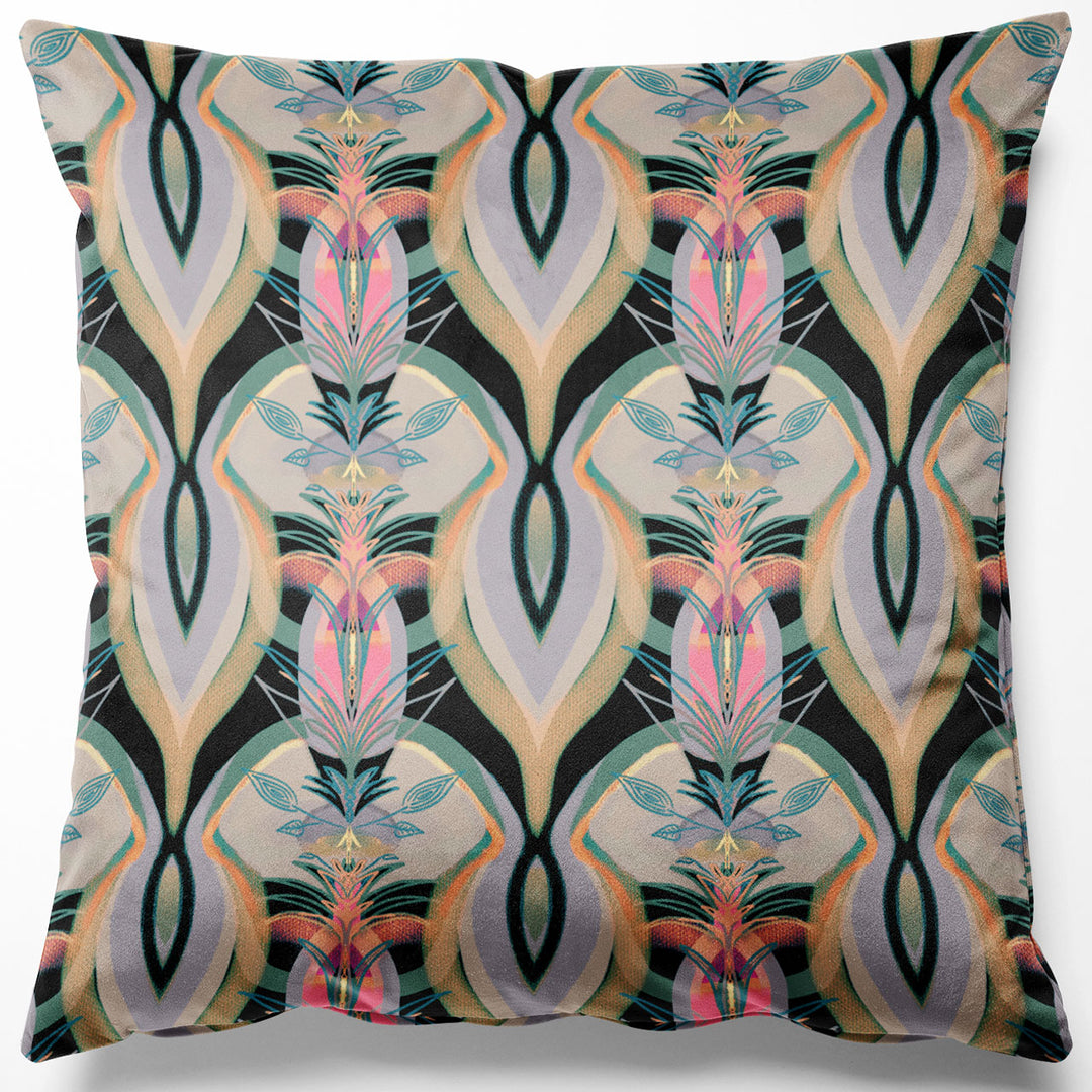 Soltar Cushion Ink and Pink