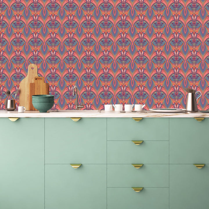 Soltar Dusky Pink Wallpaper