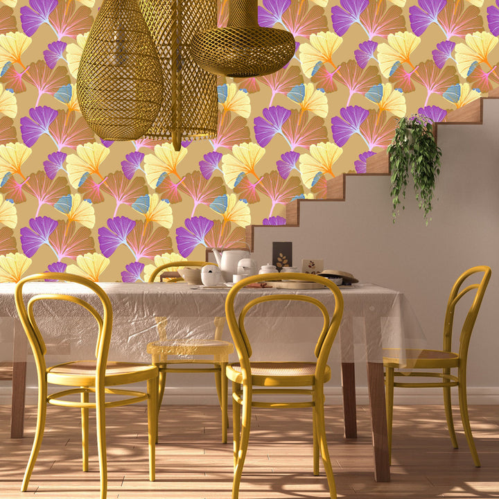 Ginkgo Pumpkin Wallpaper