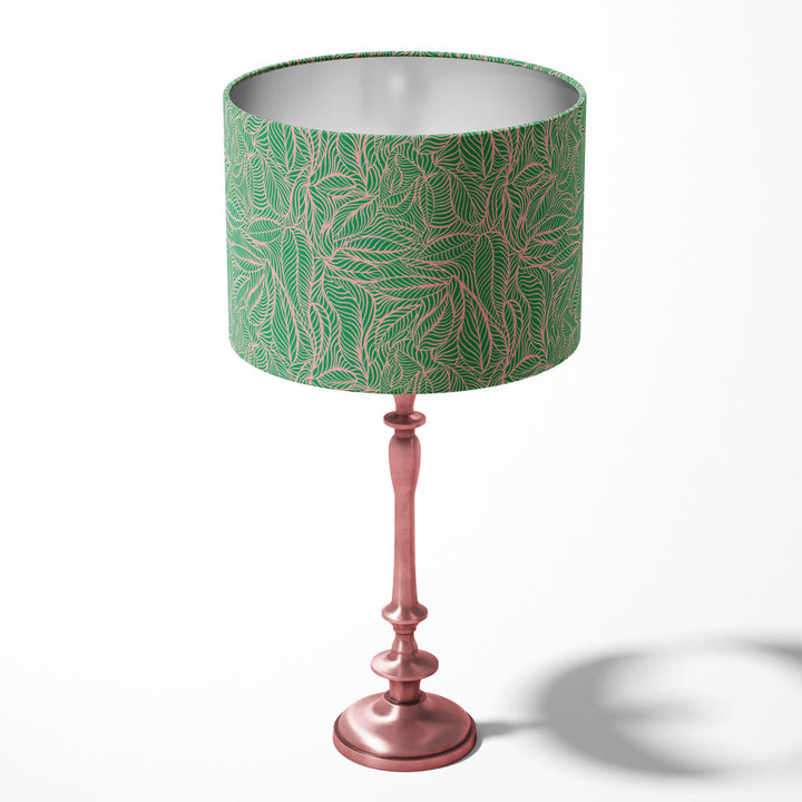 Agnes Green and Pink Drum Lampshade