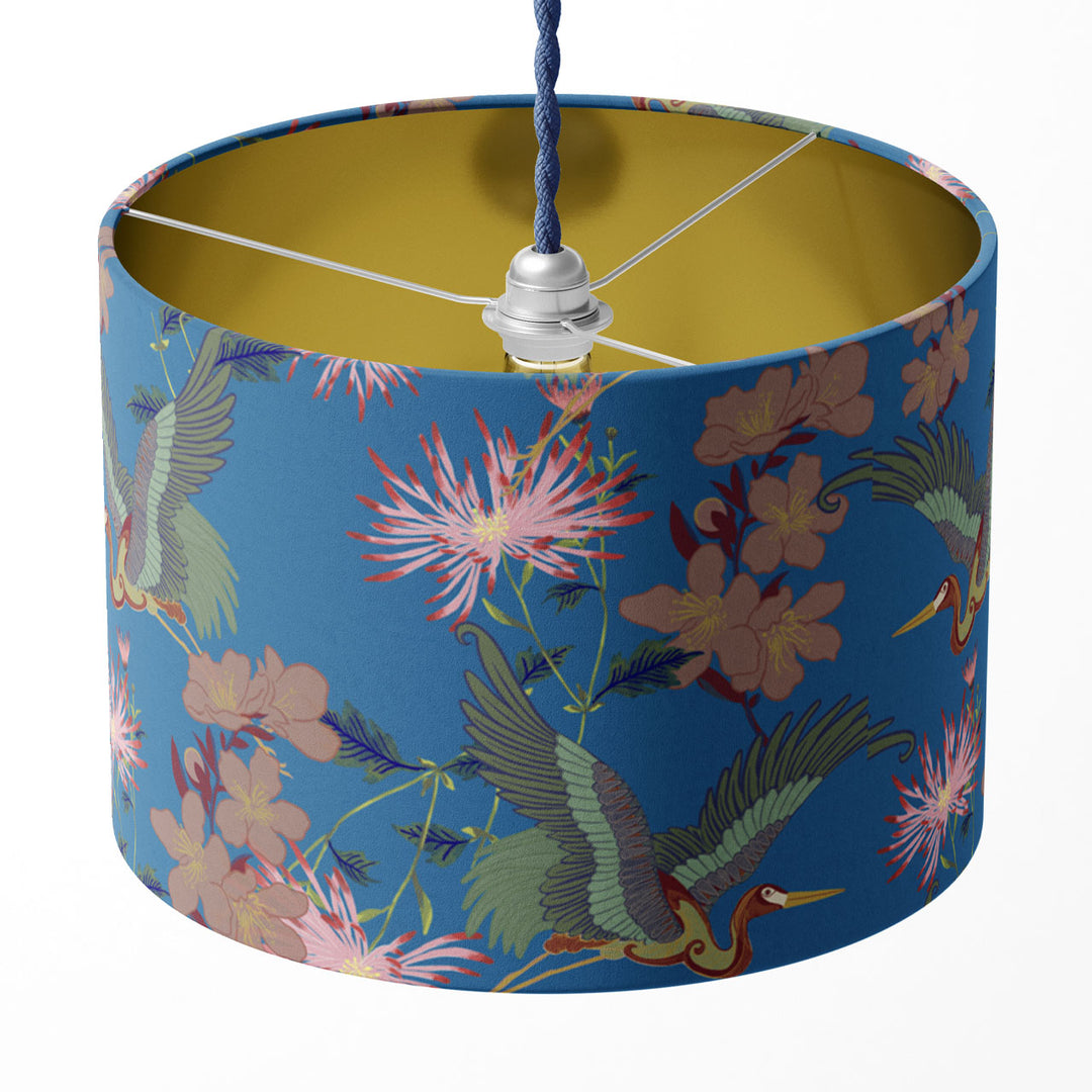 Blossom Corn Flower Drum Lampshade