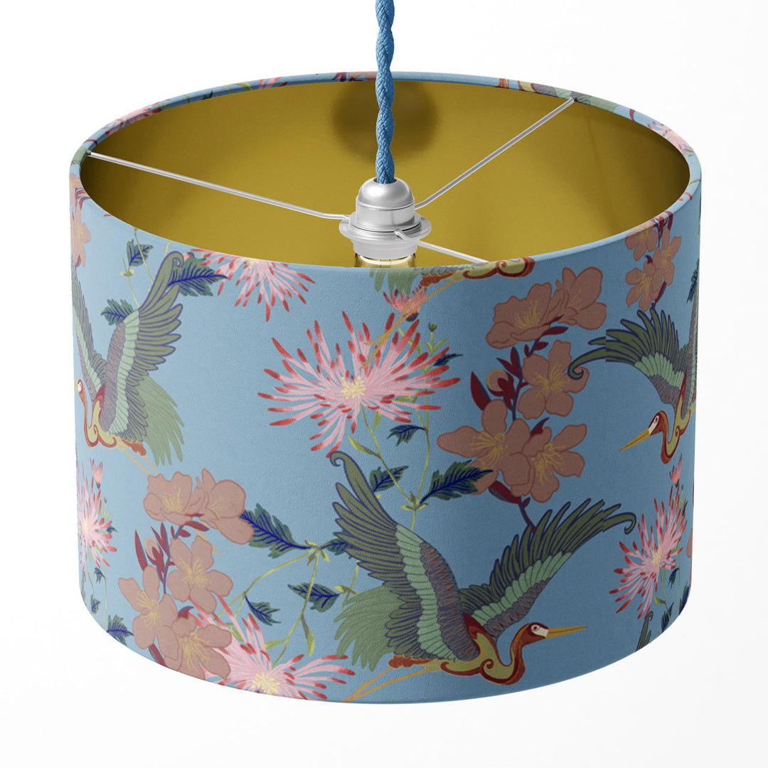 Blossom Sky Drum Lampshade