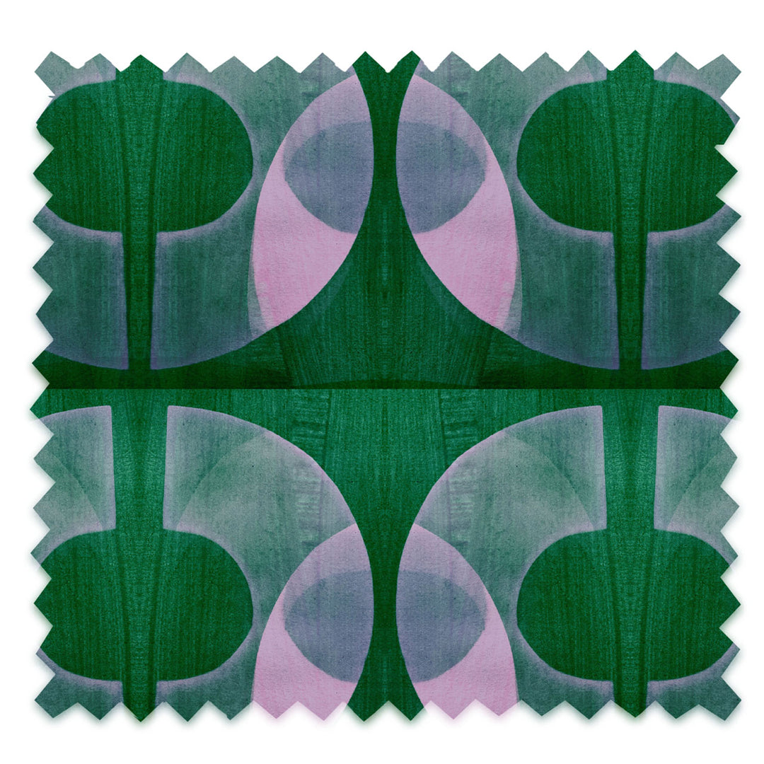 Bouclé Emerald Velvet Fabric