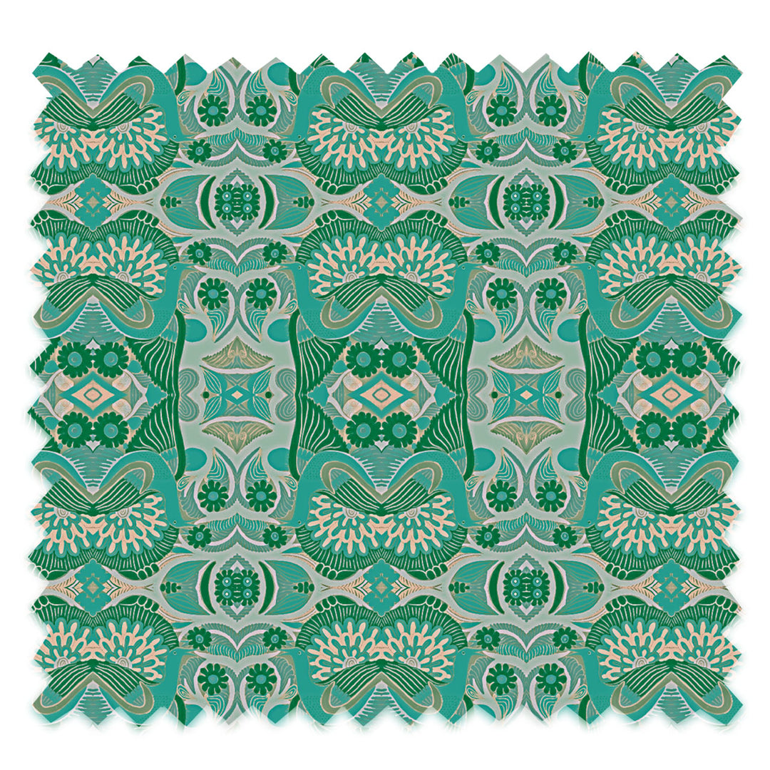 Esprit Sea Green Velvet Fabric