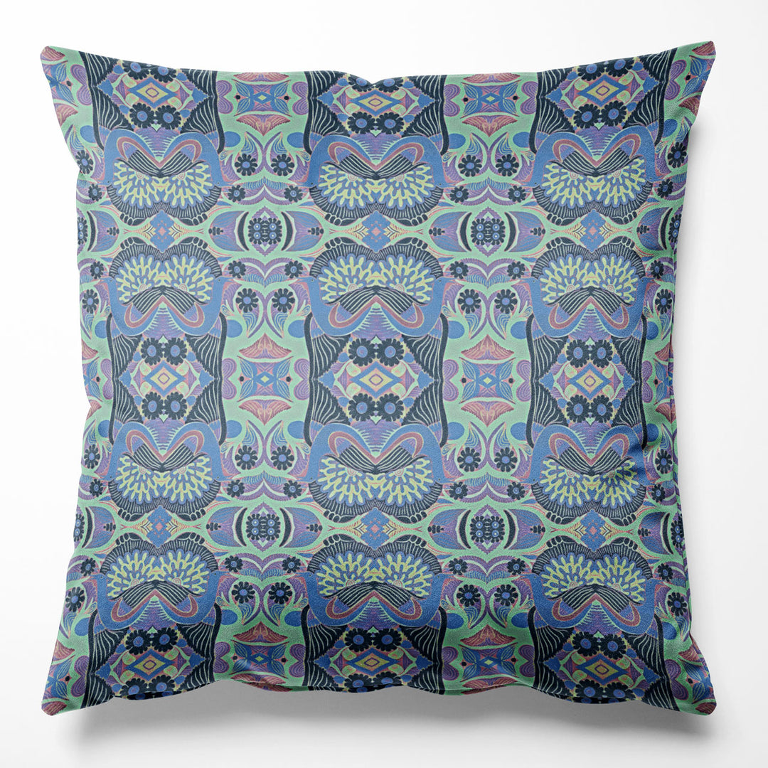 Esprit Violet Velvet Cushion