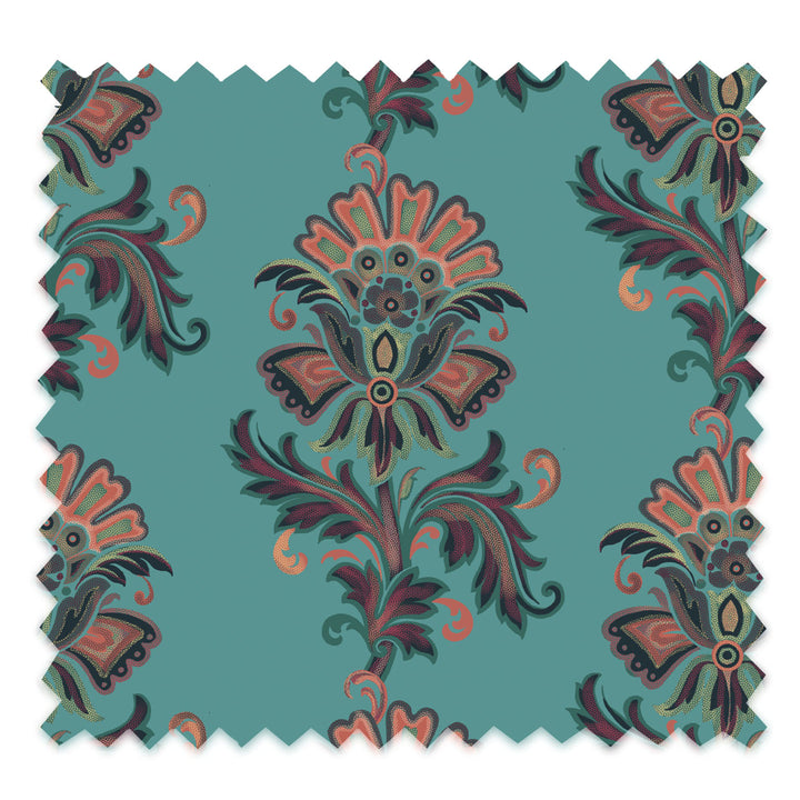 Fleur Maya Blue Velvet Sample