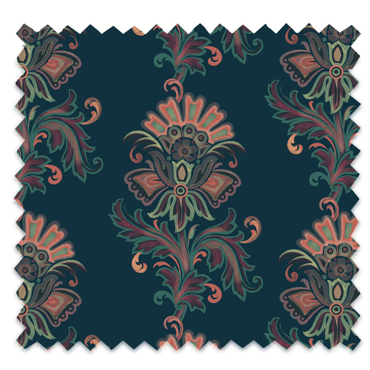 Fleur Midnight Velvet Sample