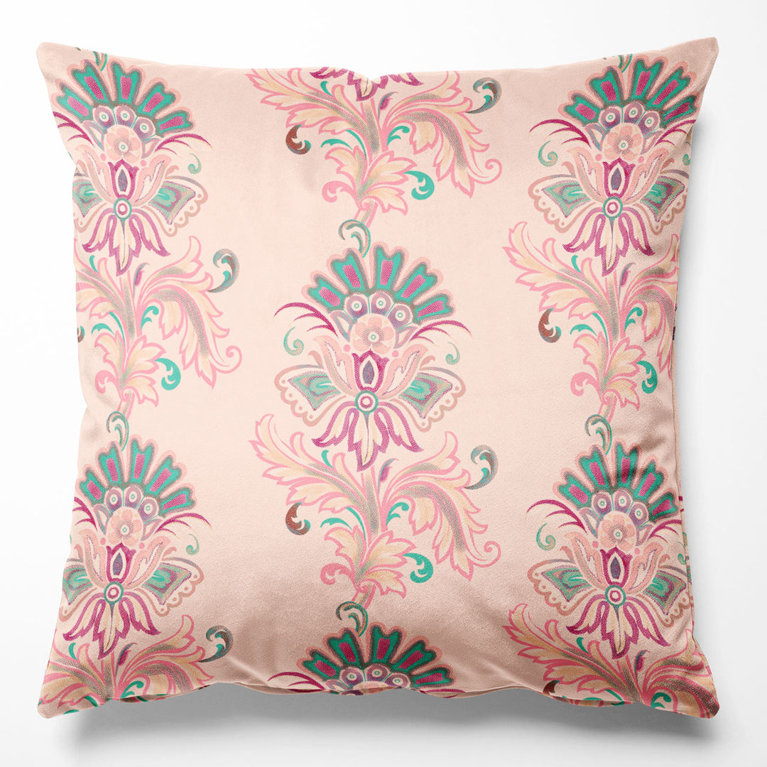 Fleur Powder Velvet Cushion