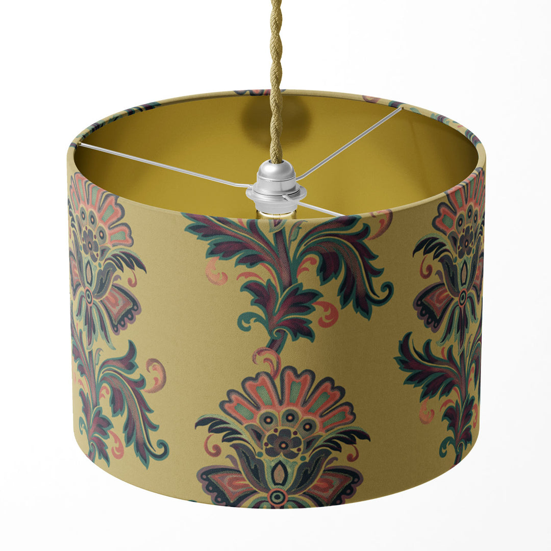 Fleur Vanilla Drum Lampshade