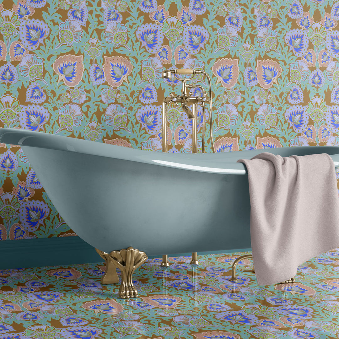 Garden of India Mustard Wallpaper