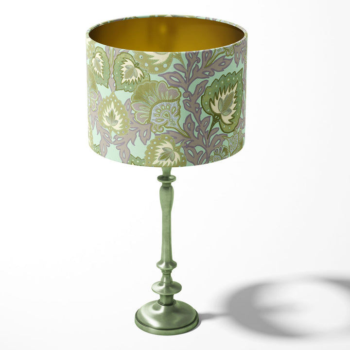 Garden of India Pistachio Drum Lampshade