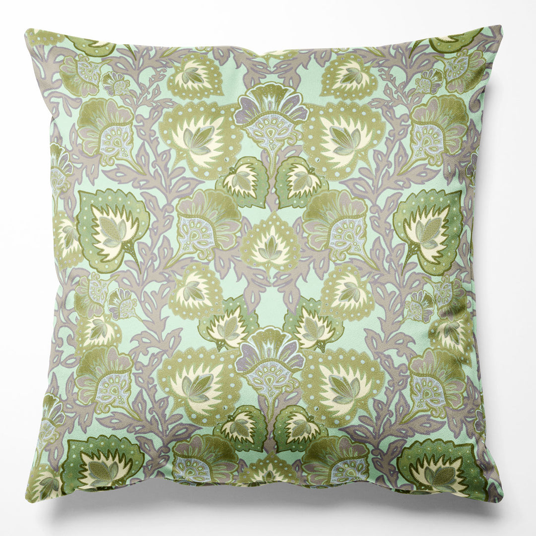 Garden of India Pistachio Cushion