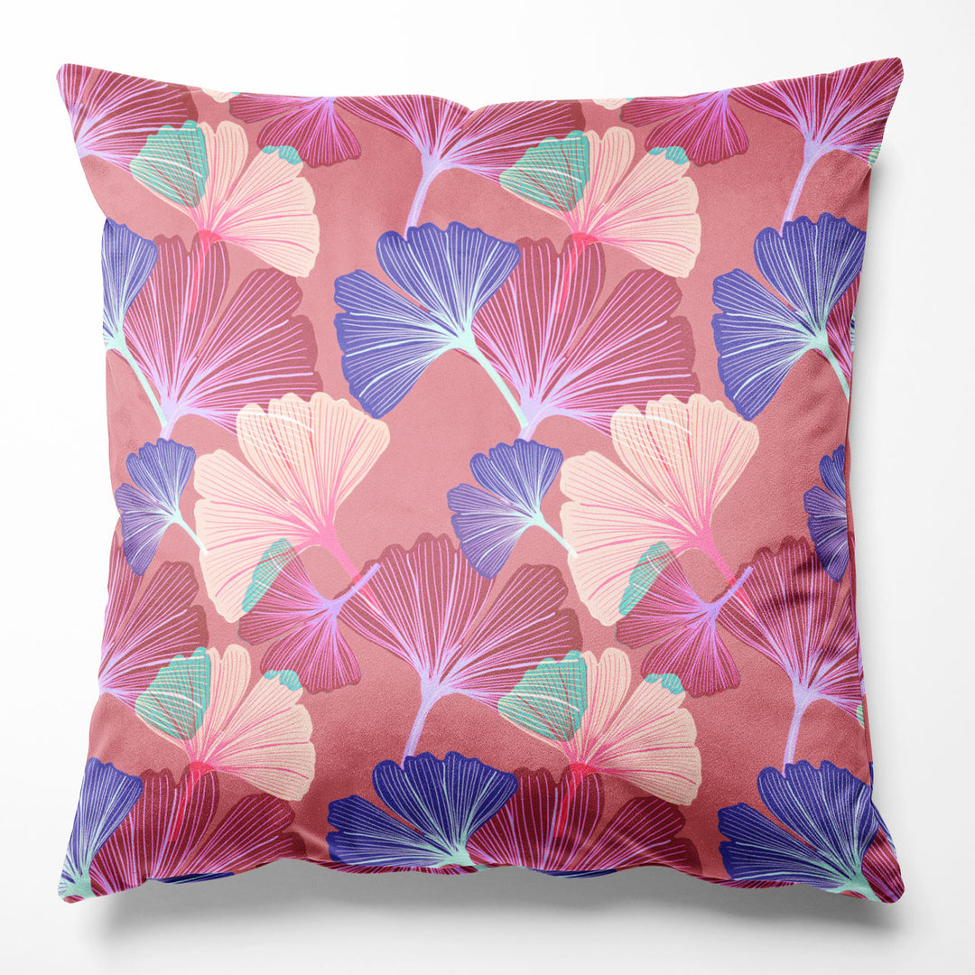 Ginkgo Candy Velvet Cushion