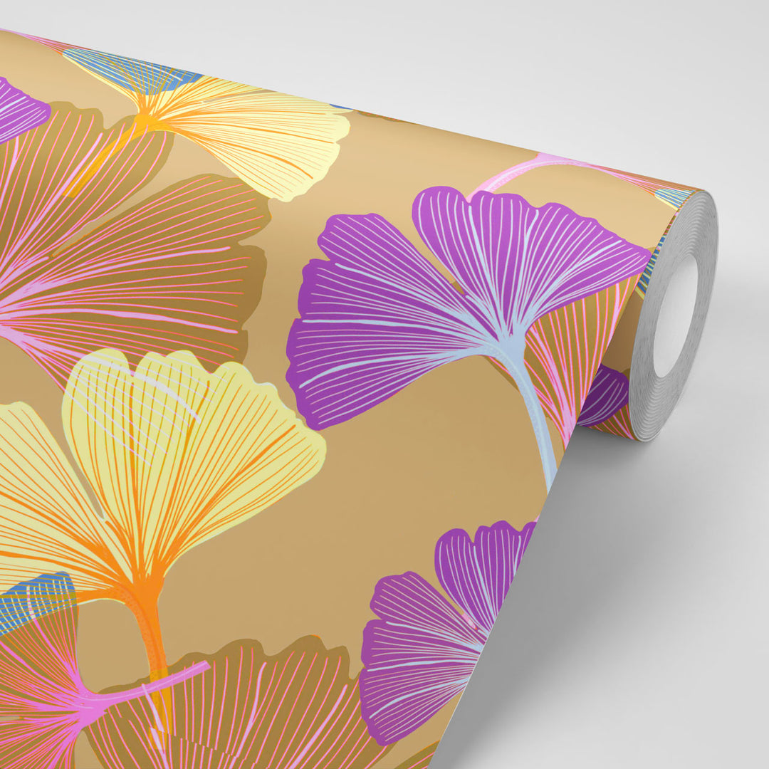 Ginkgo Pumpkin Wallpaper