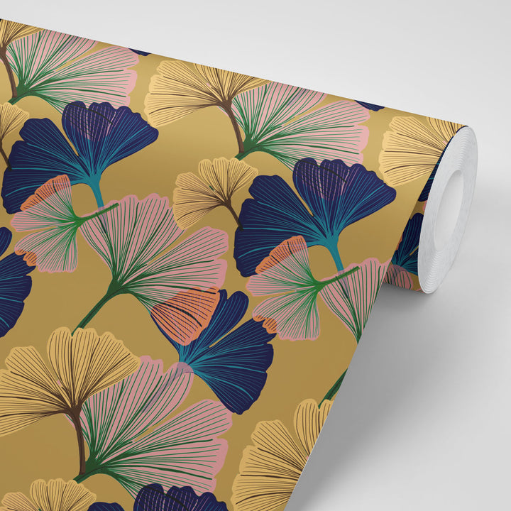 Ginkgo Buttercup Wallpaper