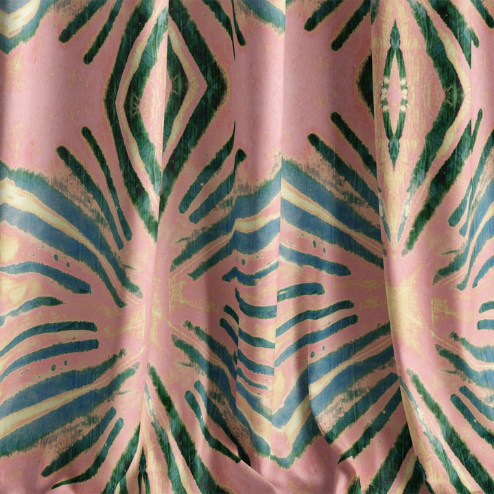 Itajime Diamond Blush Velvet Fabric