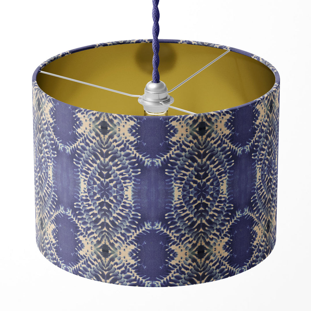 Lumière Lavender Drum Lampshade