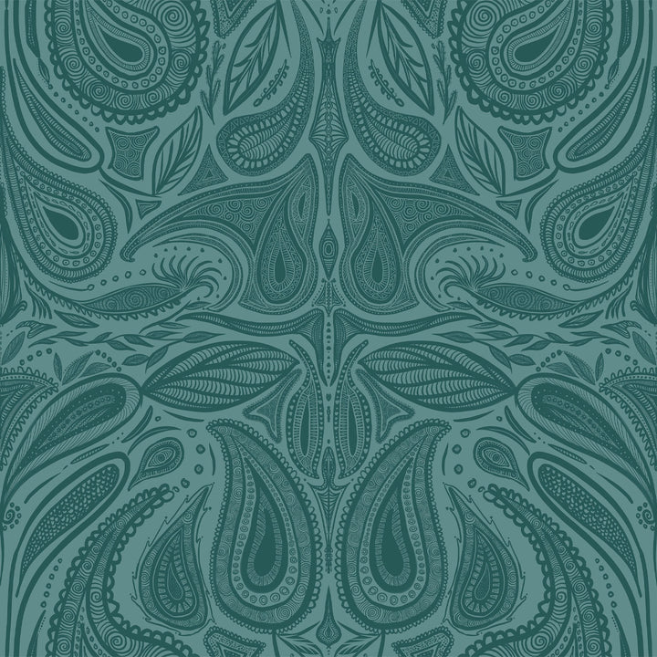 Margaux Teal Velvet Fabric
