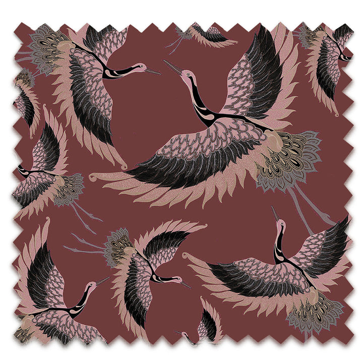 Pachamama Mahogany Velvet Fabric