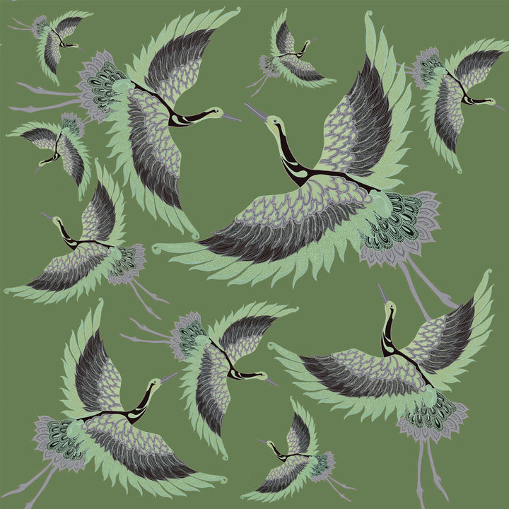 Pachamama Olive Wallpaper