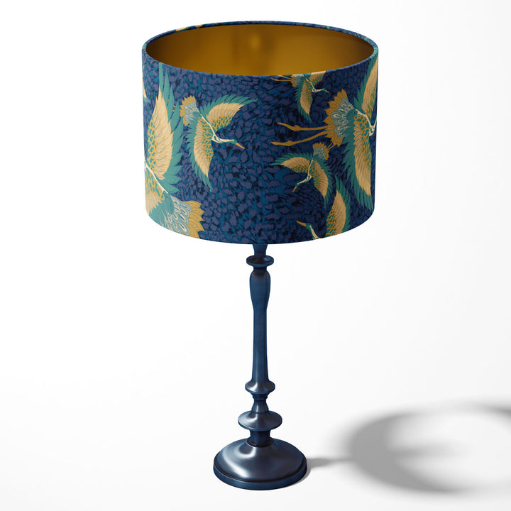 Pachamama Damson Drum Lampshade