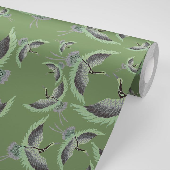 Pachamama Olive Wallpaper