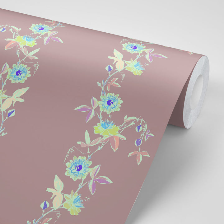 Passion Flower Geranium Wallpaper