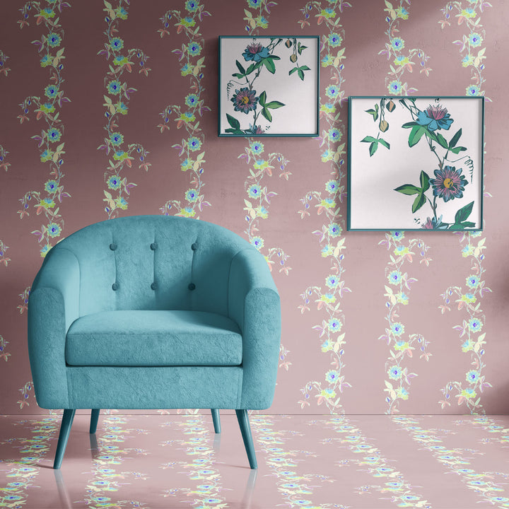 Passion Flower Geranium Wallpaper