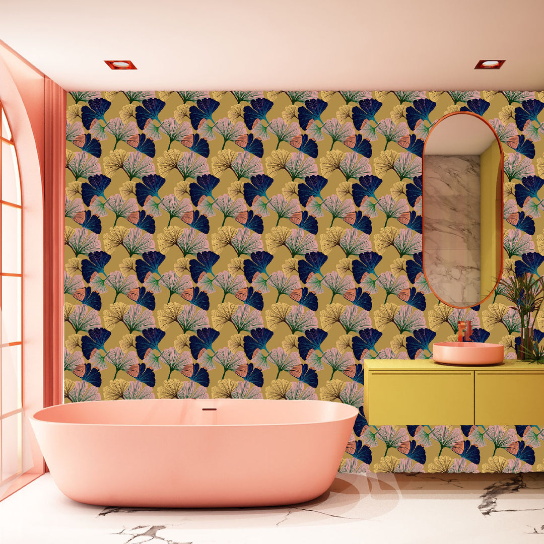 Ginkgo Buttercup Wallpaper