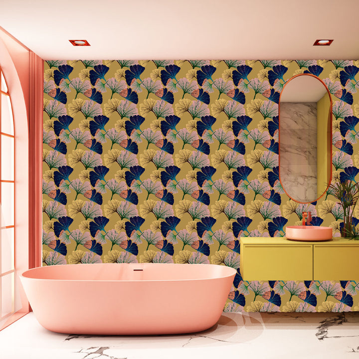 Ginkgo Buttercup Wallpaper