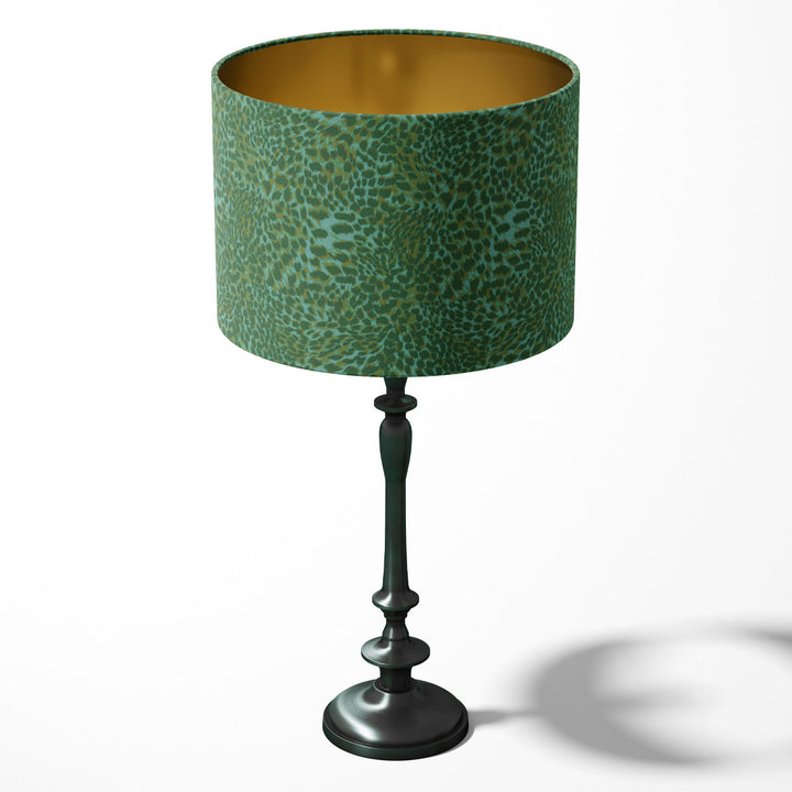 Leopard Apple Drum Lampshade
