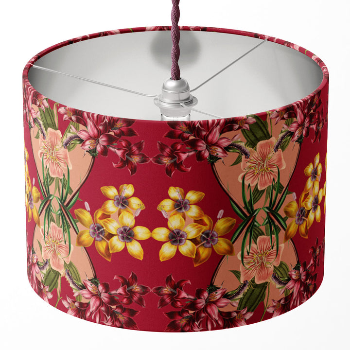 Hampi Cherry Drum Lampshade