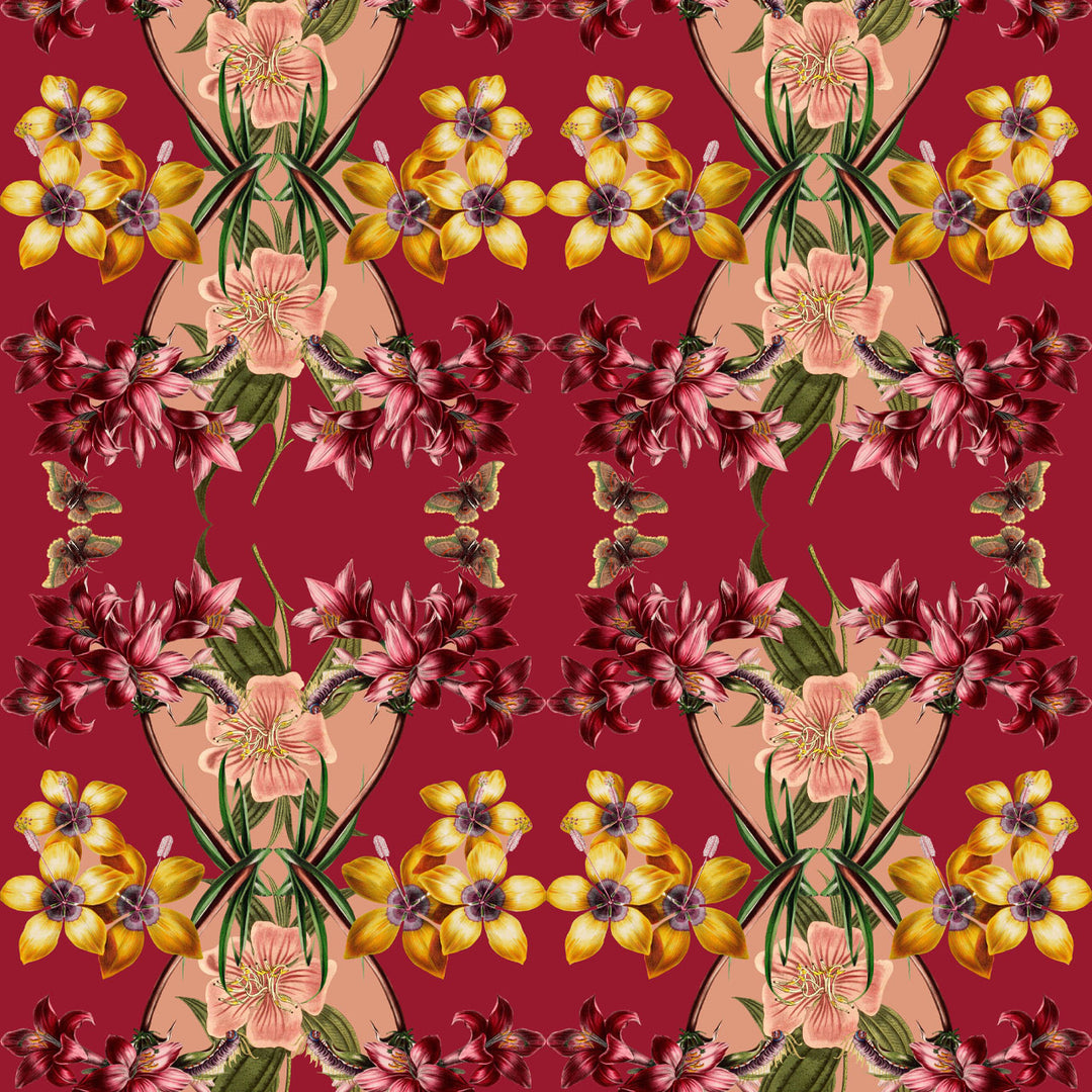 Hampi Cherry Cushion