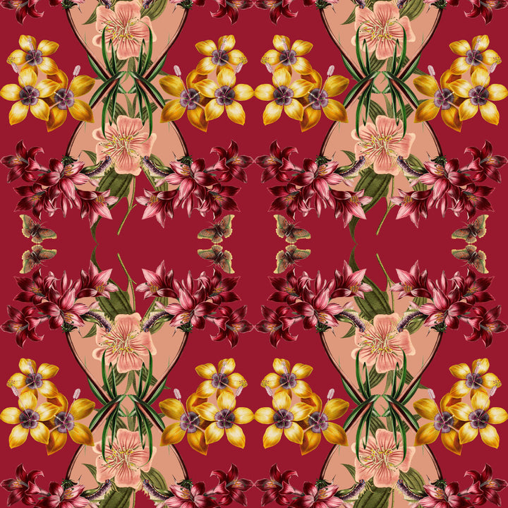 Hampi Cherry Cushion